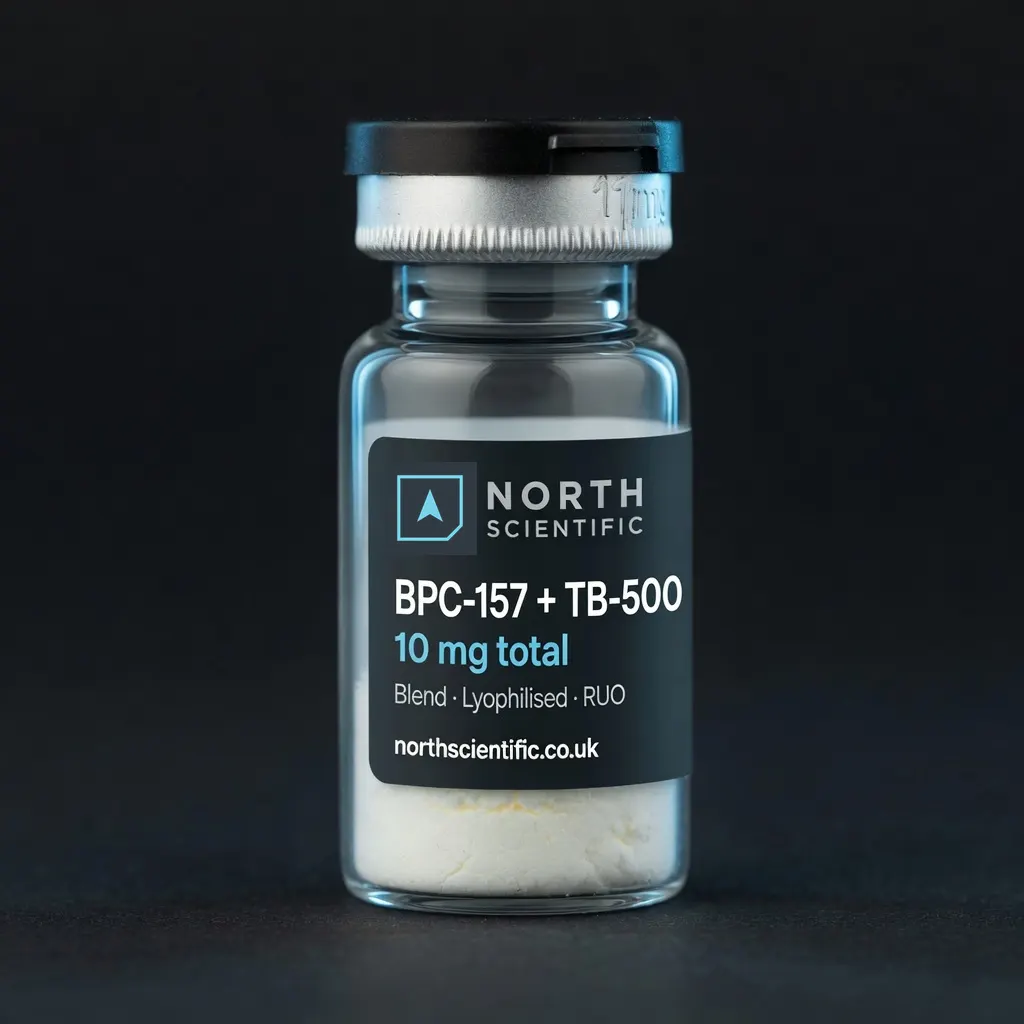 BPC-157 + TB-500 research vial